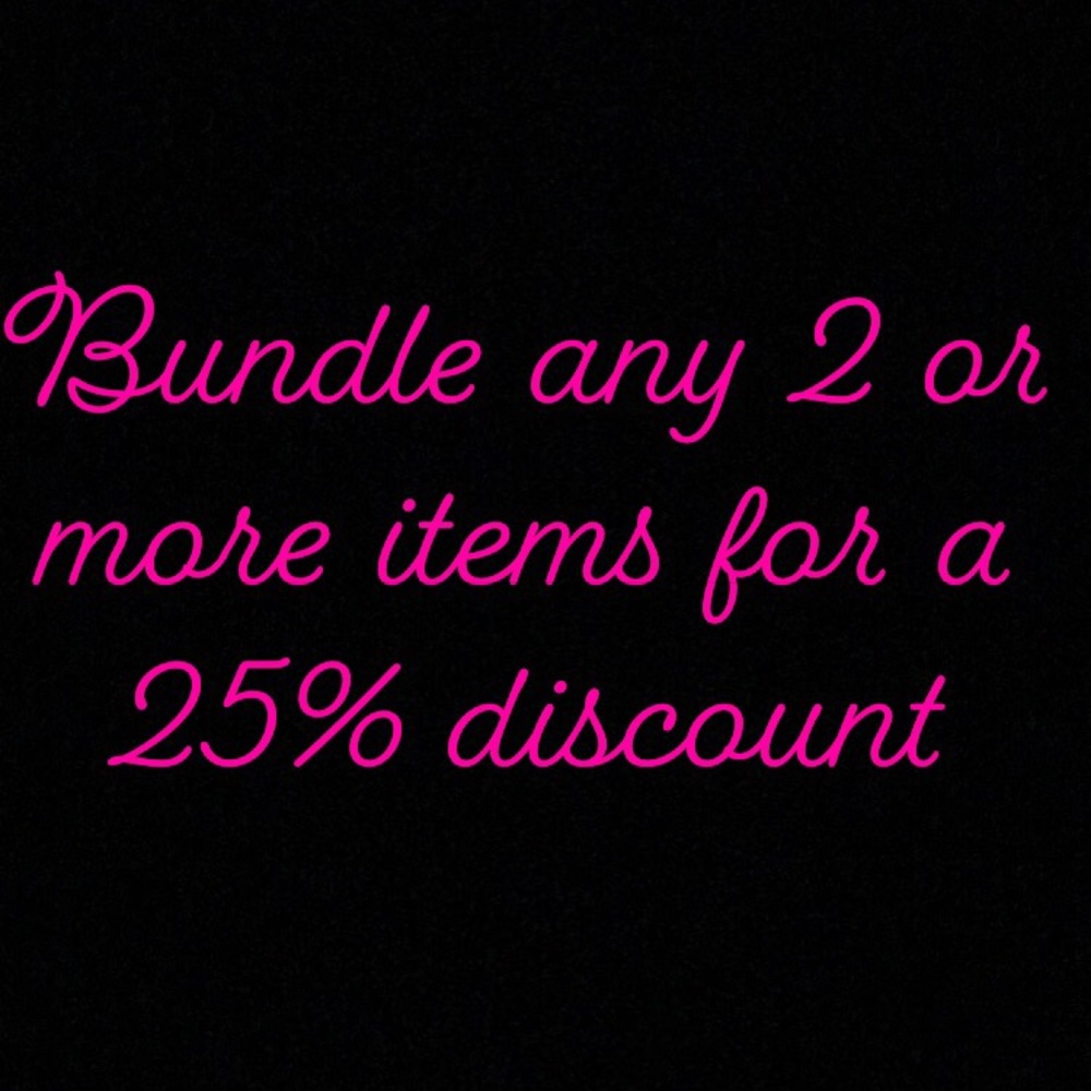 BUNDLE FOR DISCOUNT!!